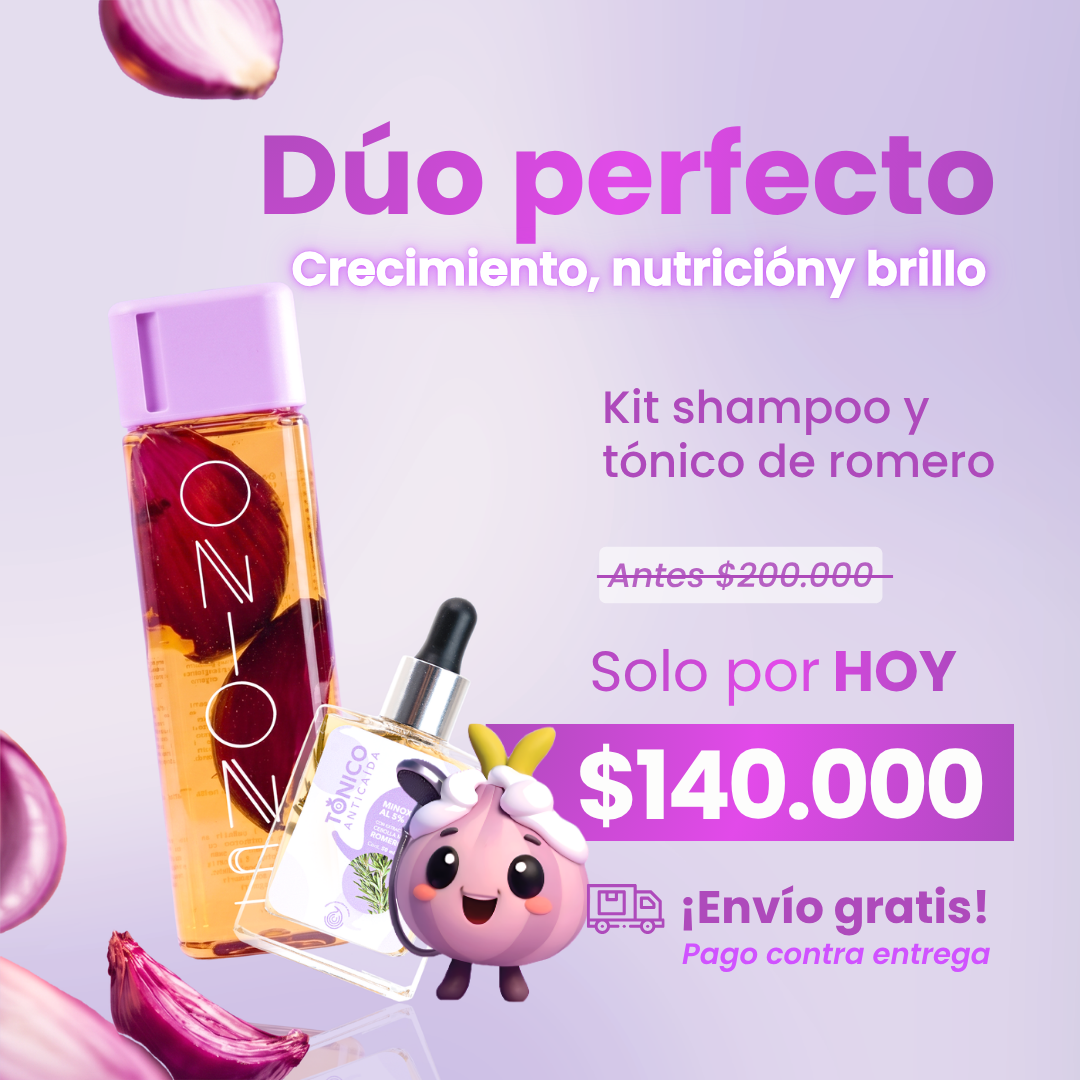 Shampoo y tónico de romero